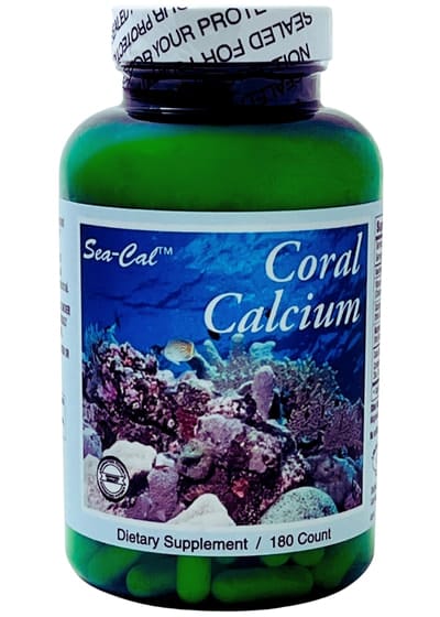 Sea-Cal Coral Calcium supplement bottle