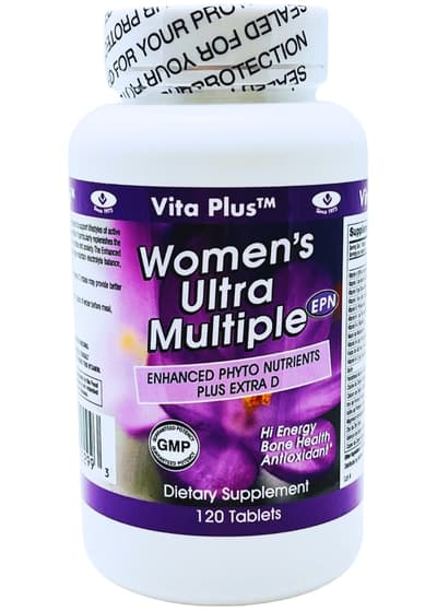 Vita Plus Women's Ultra Multiple supplement bottle