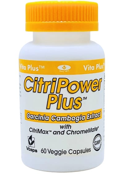 CitriPower Plus Garcinia Cambogia supplement bottle
