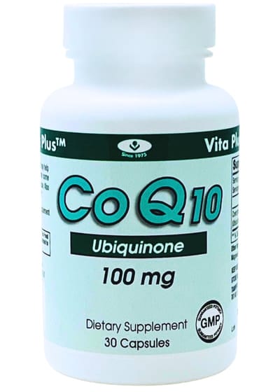 Vita Plus Co Enzyme Q-10 100 mg 30 Capsules