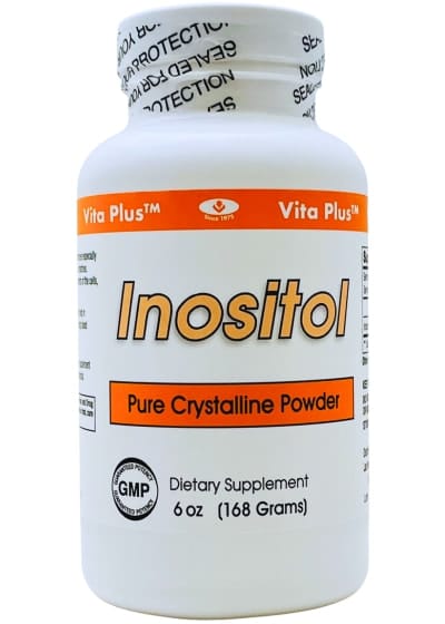 Vita Plus Inositol Crystalline Powder 6oz Bottle