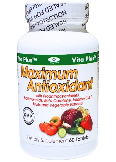 Vita Plus Maximum Antioxidant 60 Tablets