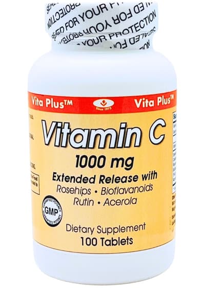 Vita Plus Vitamin C 1000 mg 100 Tablets