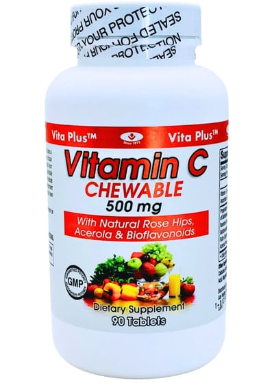 Vita Plus Vitamin C 90 Tablets Chewable