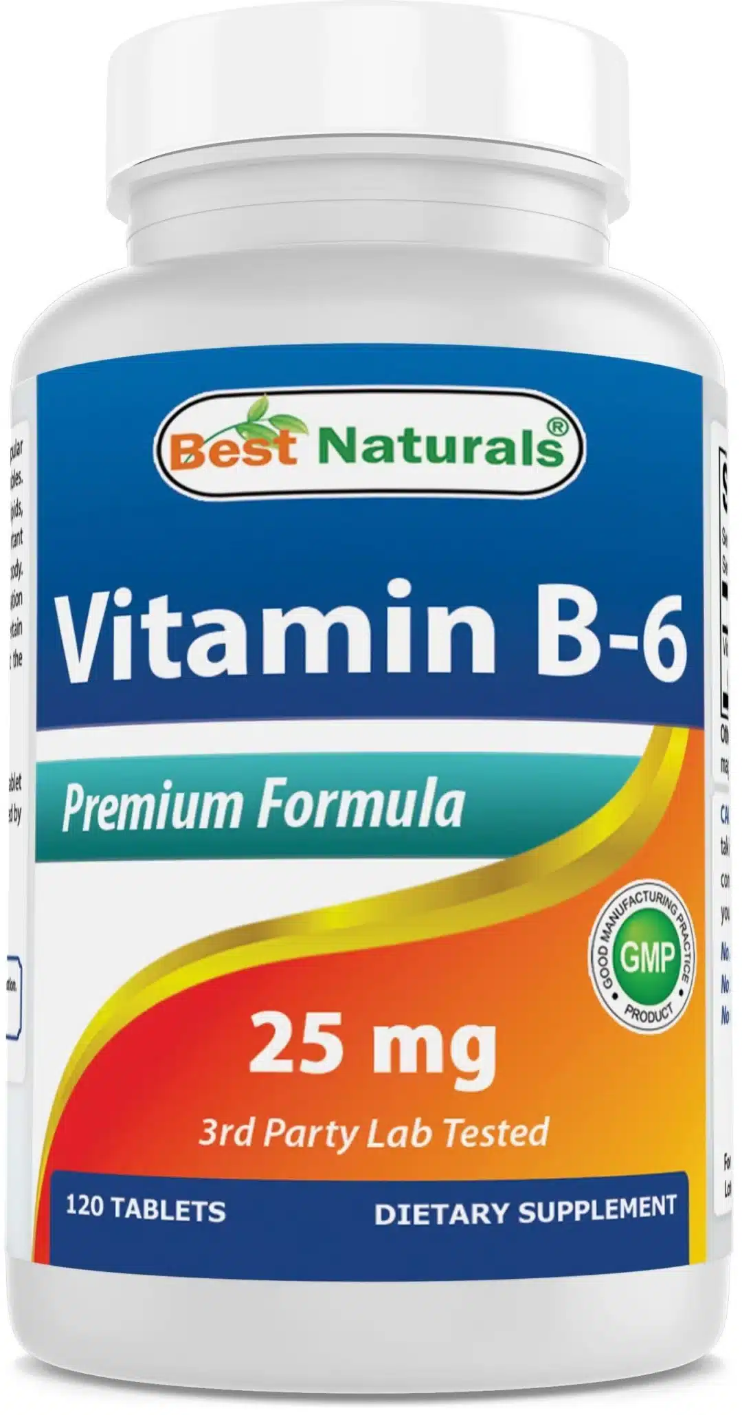 Best Naturals Vitamin B6 supplement bottle